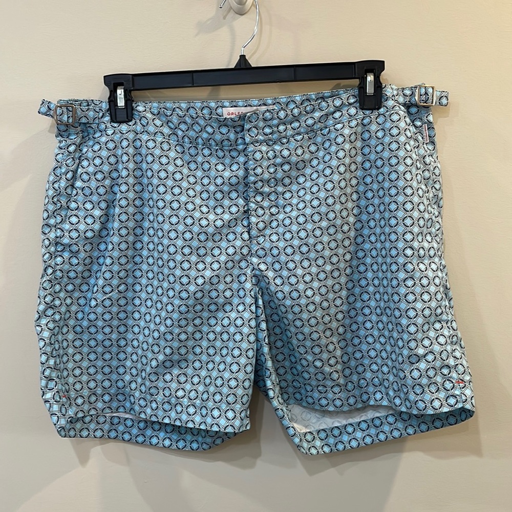 Orlebar Brown Bulldog Classic swim trunks, size 38